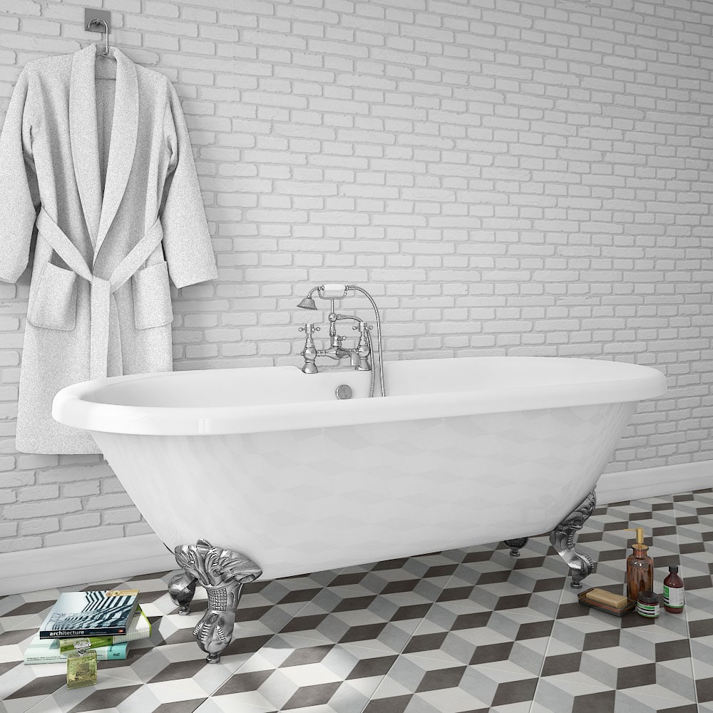 Roll Top Bath