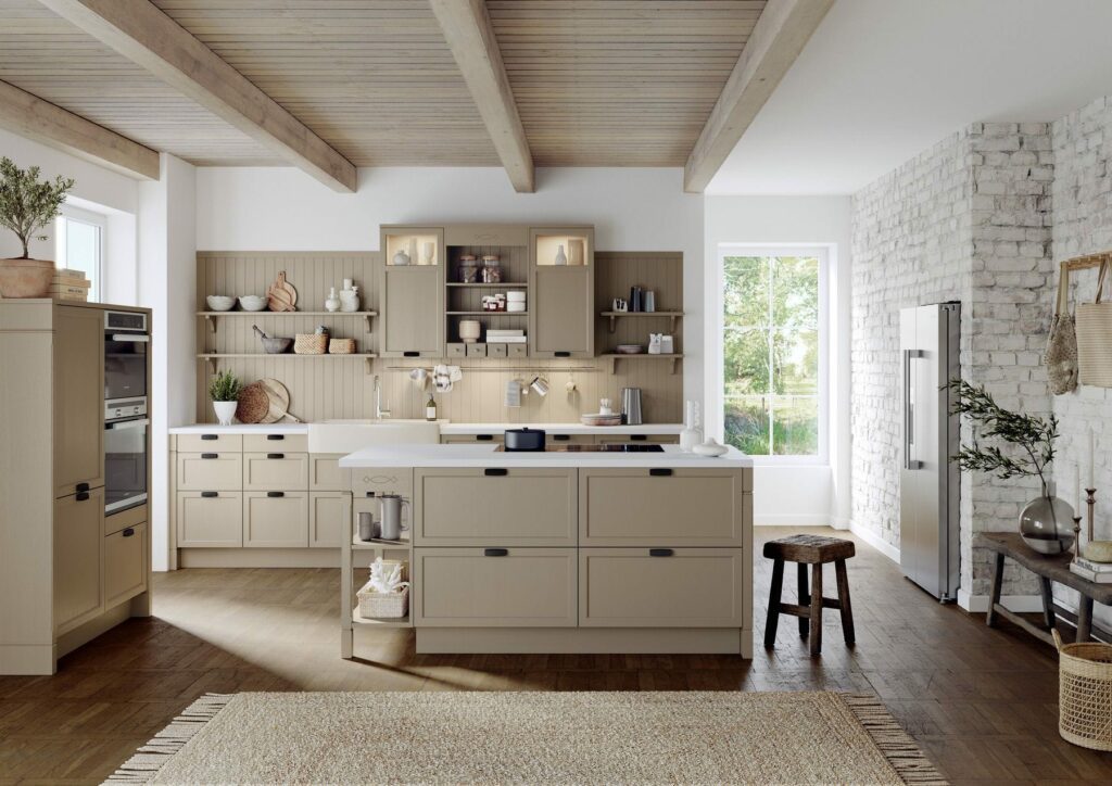 Modern Stone Shaker Kitchen | ColeRoberts, Loughborough