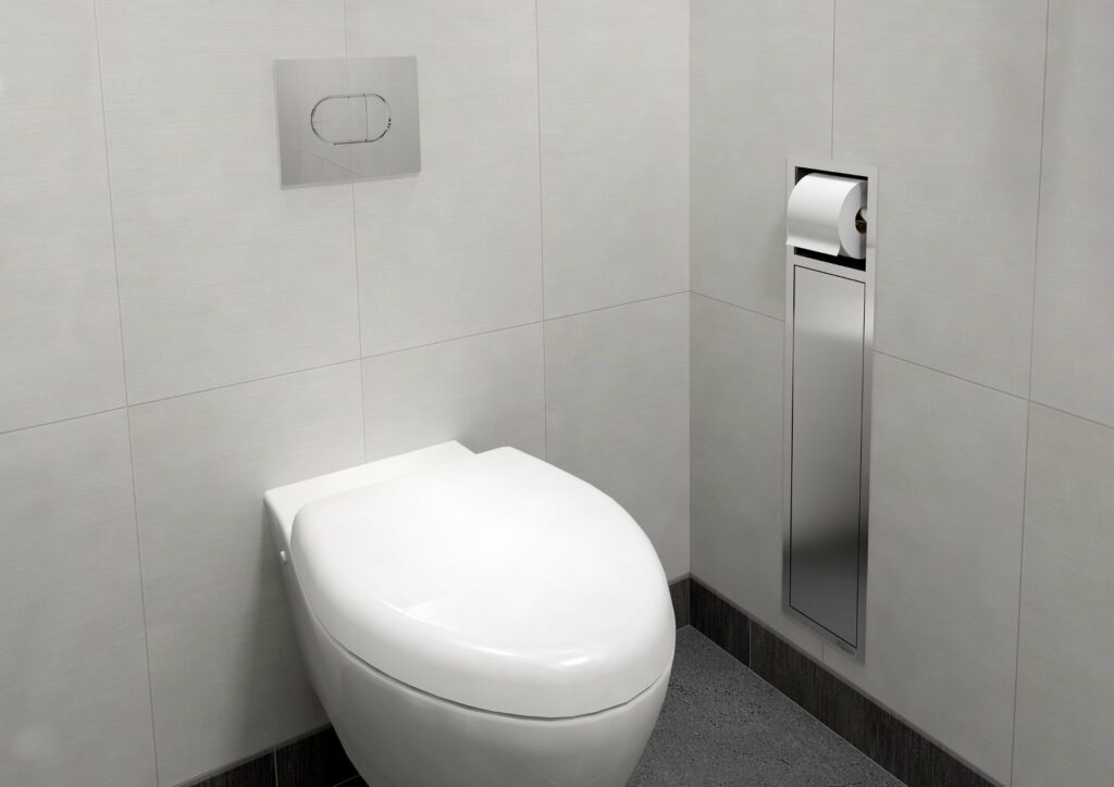 Toilet Brush Holder Build In Mood Bathroom Container Roll Tcl 7 Stainless Steel 03 | Cole Roberts, Loughborough