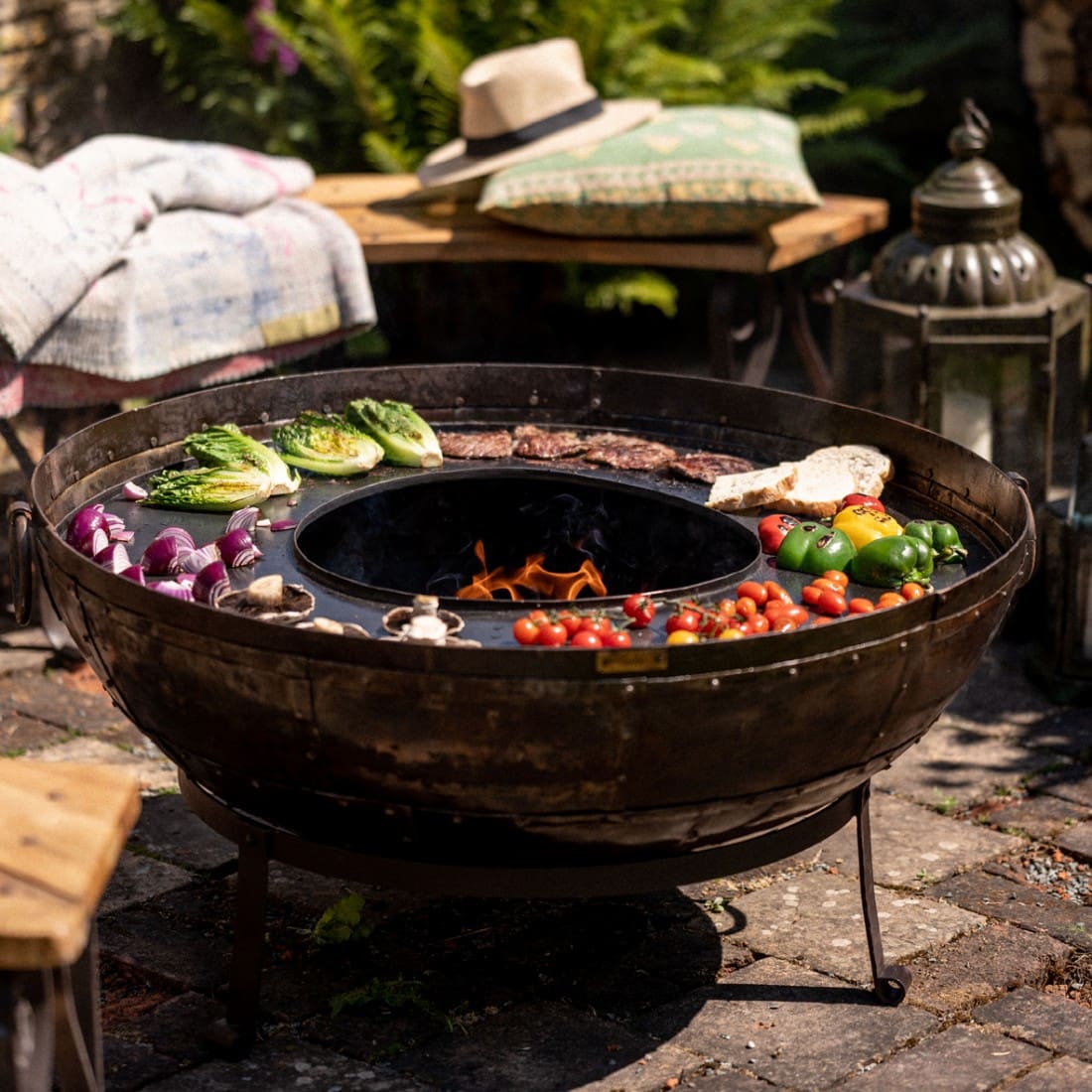 Large Recycled Kadai - 100cm - Image 2