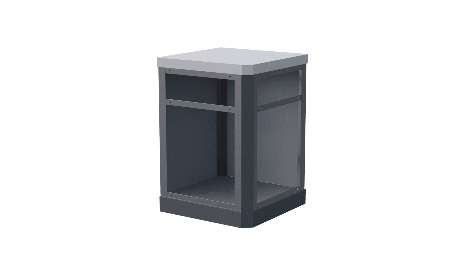 Whistler - 90 Degree Corner Cabinet - Grey