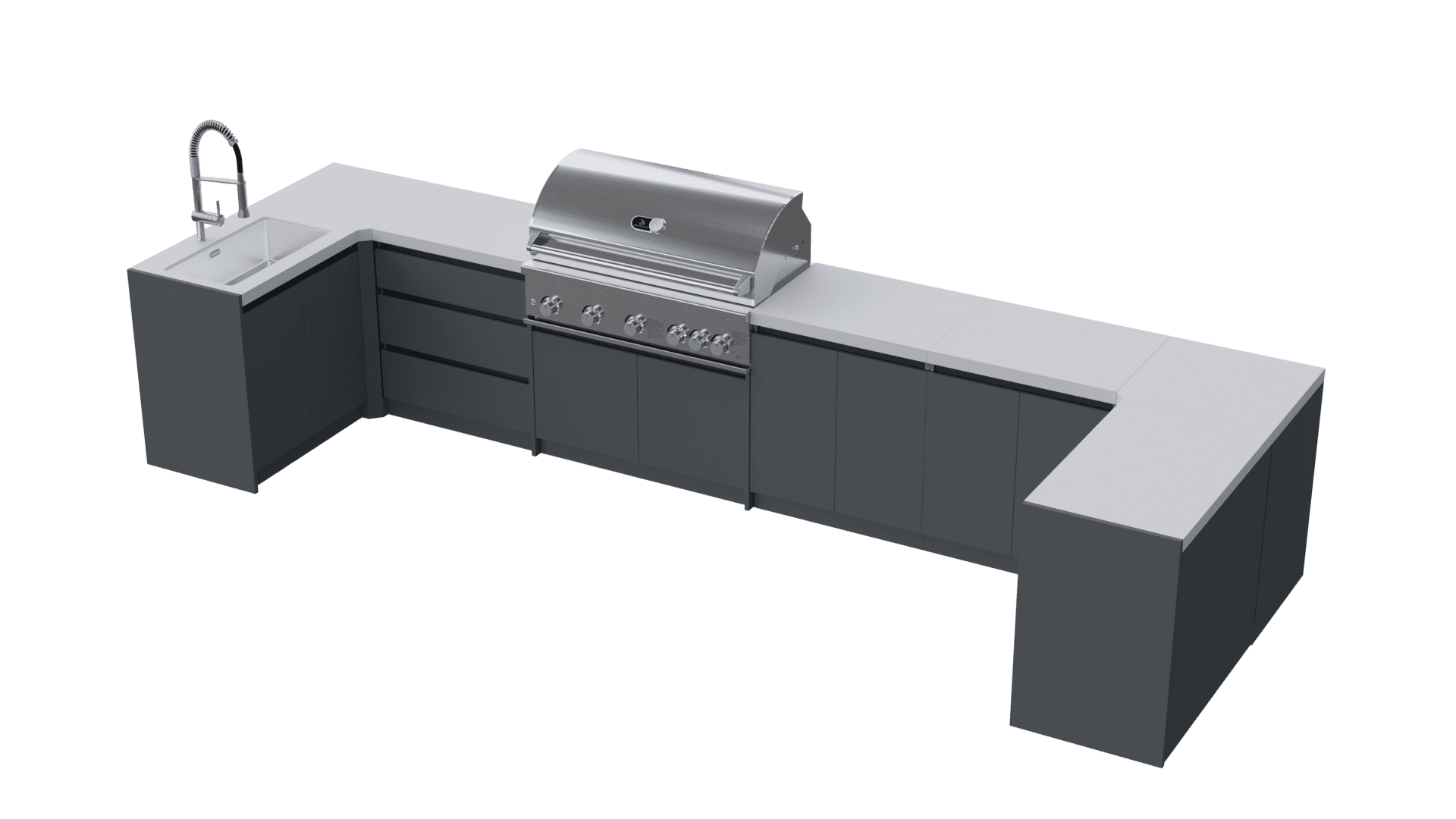 Whistler Grills - Fairford 8 Piece Outdoor Kitchen