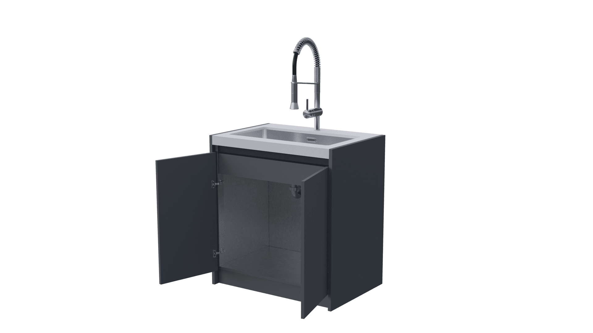 Whistler - Sink Cabinet - Grey - Image 2