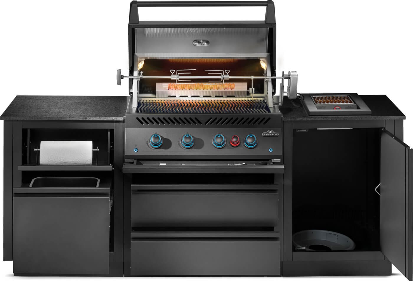 OASIS™ 105 Outdoor Kitchen, Built-in 700 Series 32 - matt black - Image 3