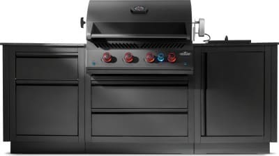 OASIS™ 105 Outdoor Kitchen, Built-in 700 Series 32 - matt black - Image 8