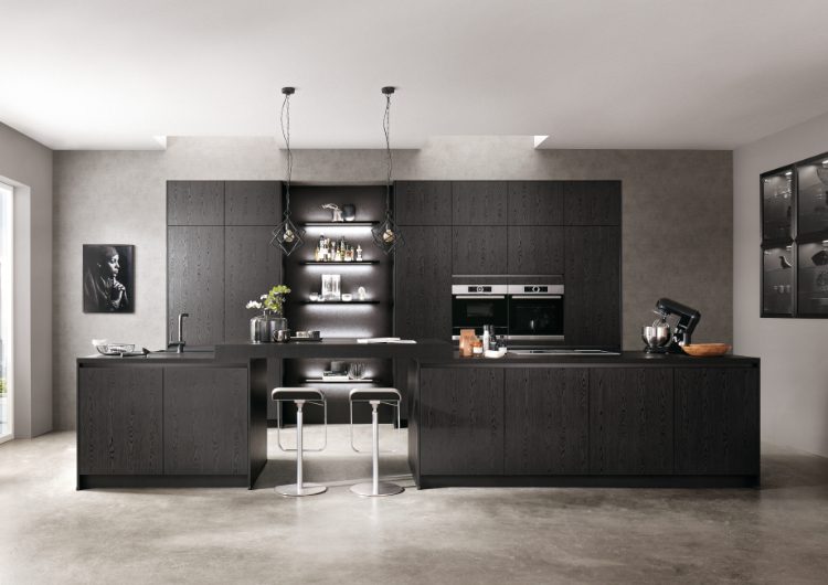 Dark Kitchens Tile | Osborne Interiors, Chiswick