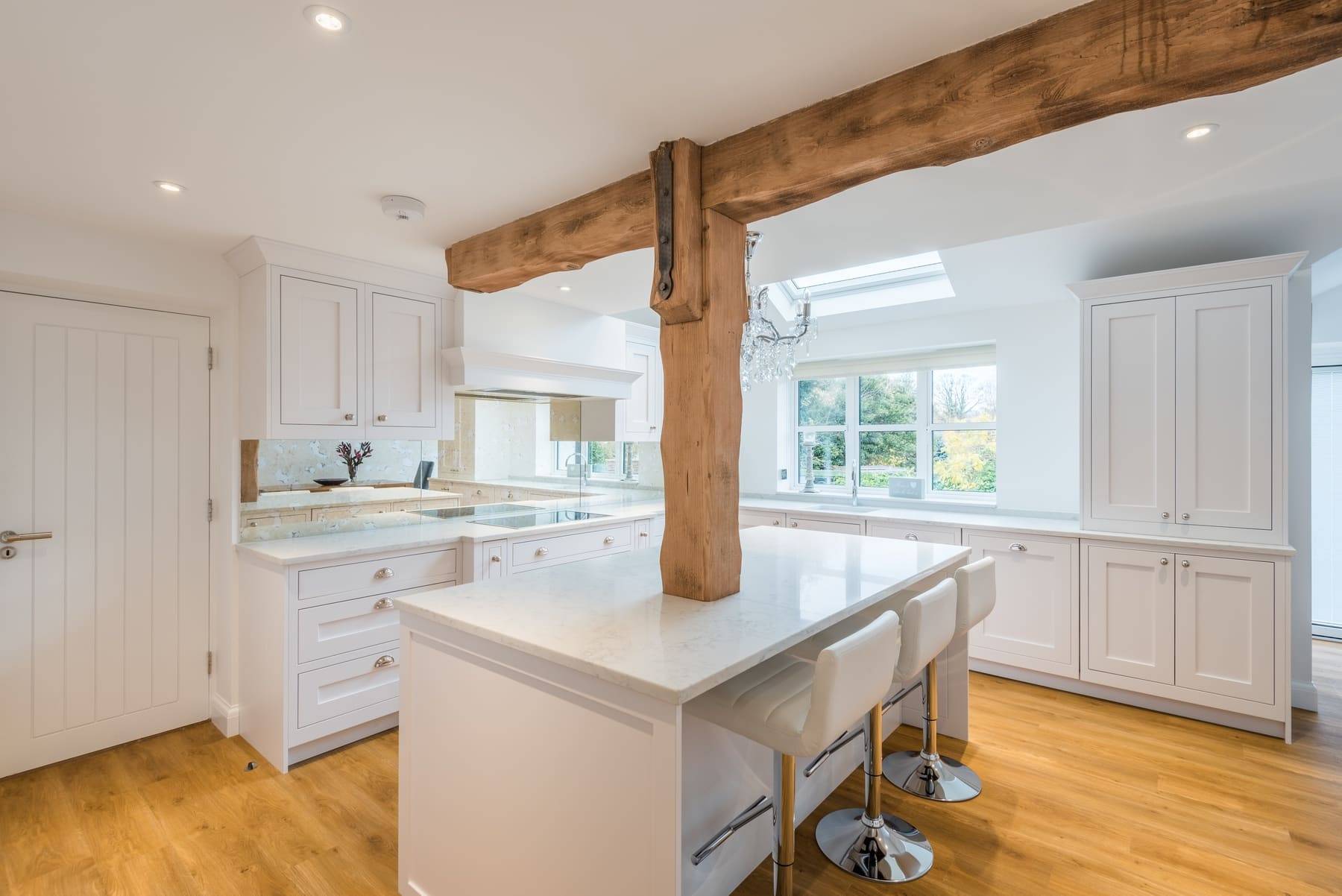 White Shaker In Frame Kitchen0000 | Stanford Design, Upminster