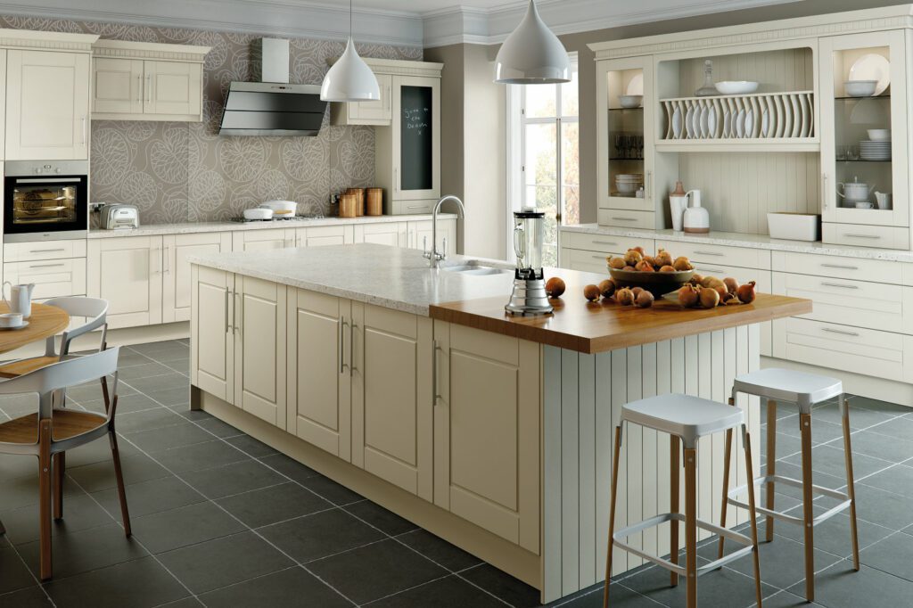 Alabaster Country Shaker Kitchen | Vegas Kitchens, Folkestone