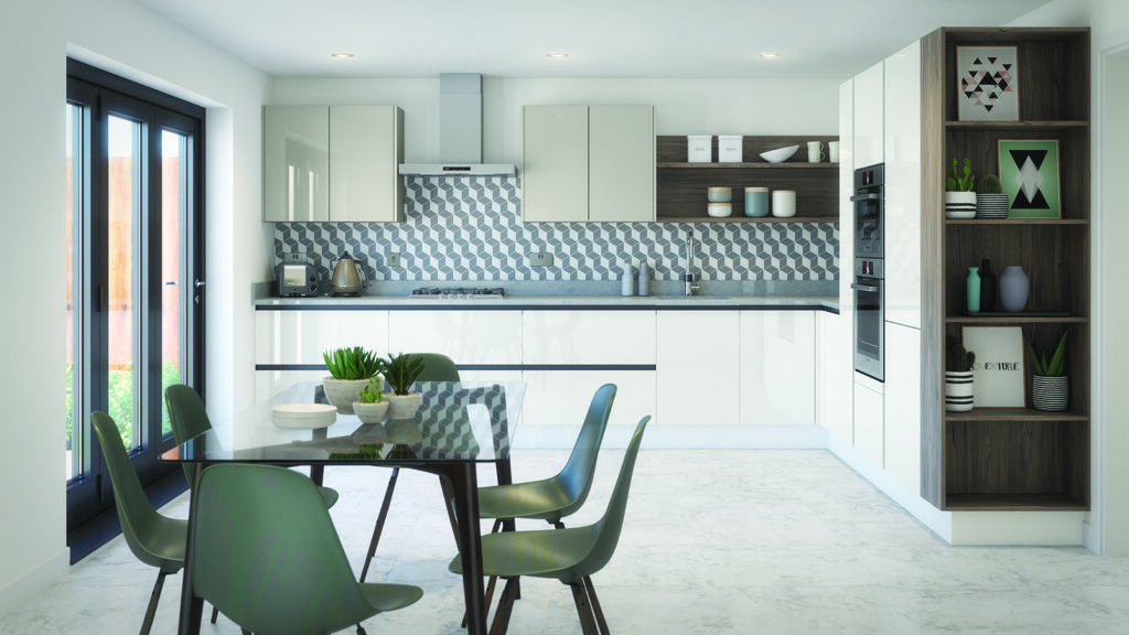 Second Nature Modern Gloss Kitchen | My Dream Kitchen, London