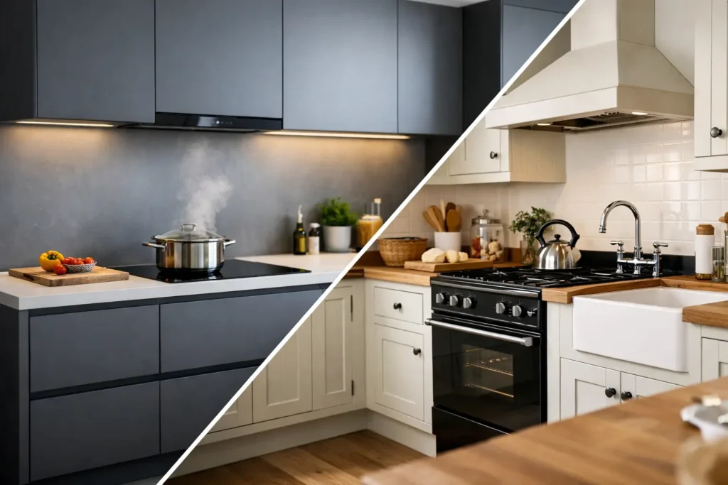 German Kitchens Versus British Kitchens Compared