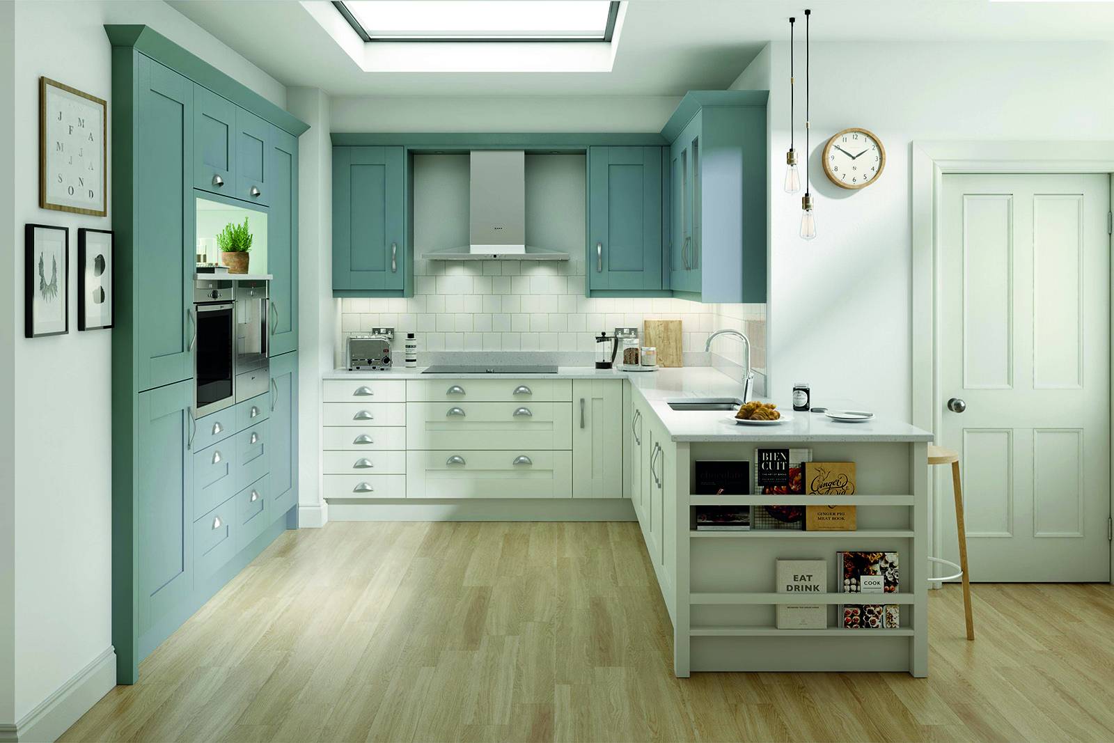 Second Nature U Shaped Shaker Kitchen | My Dream Kitchen, London
