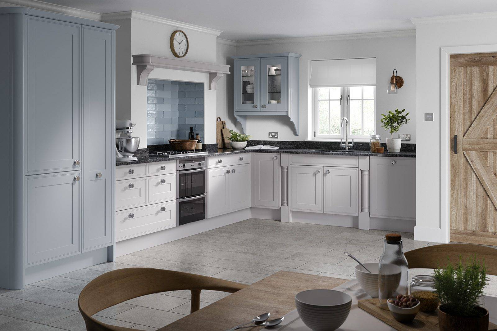 Second Nature Light Shaker L Shaped Kitchen | My Dream Kitchen, London