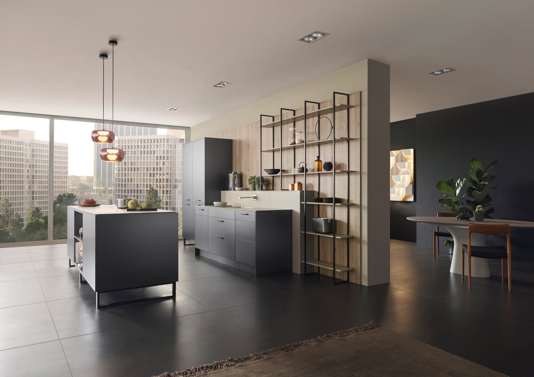 Leicht Matt Kitchen | Square Kitchens, Barnsley