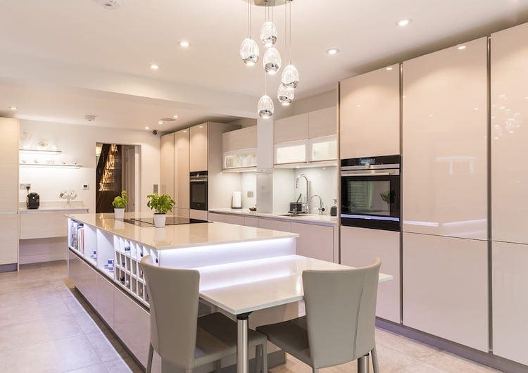 Lighting Tile | Sia Kitchens, Hertfordshire