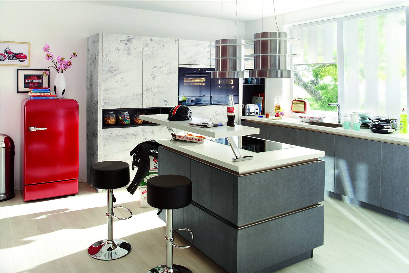 Rotpunkt Ceramic Handleless Kitchen | Unlimited Kitchens, Nottingham