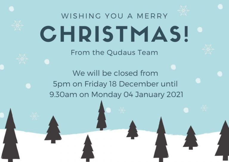 Christmas Opening Times 2020 1024X728 1 | Qudaus Living, Sutton Coldfield