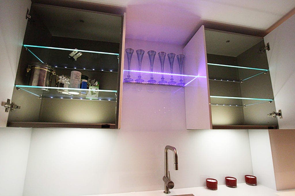Kitchen Cabinets With Led Lighting 1024X683 1 | Qudaus Living, Sutton Coldfield