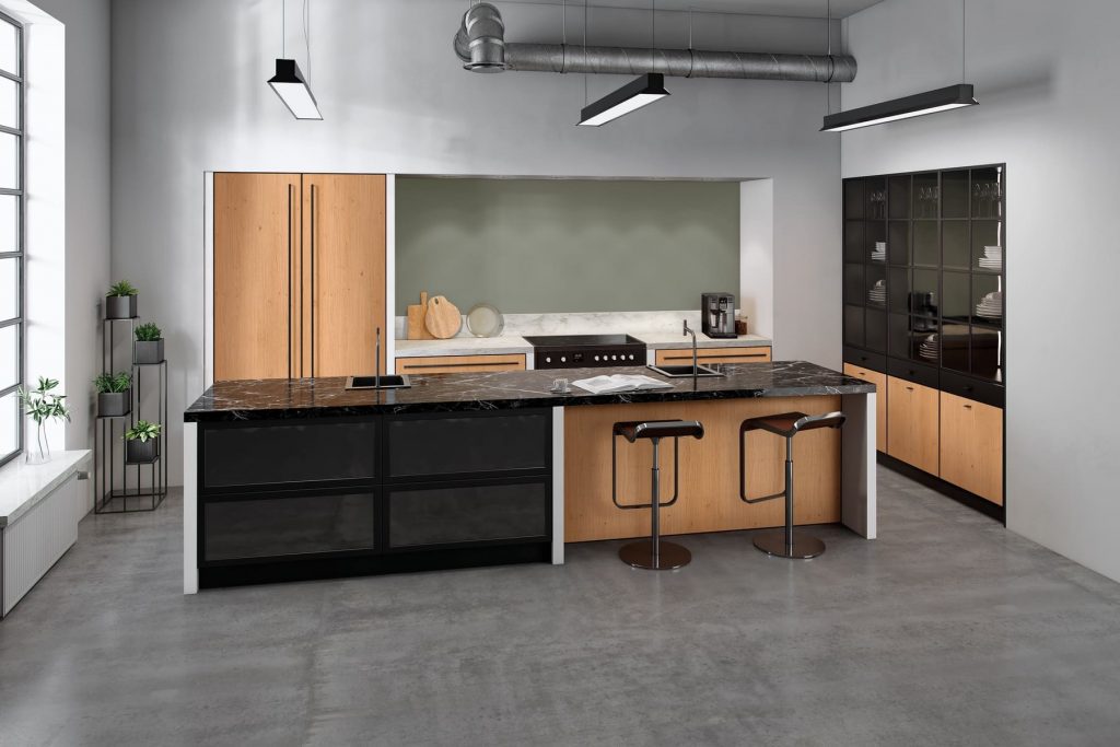 Rotpunkt Modern Kitchen With Island 1 | Kitchens By Design, Herefordshire