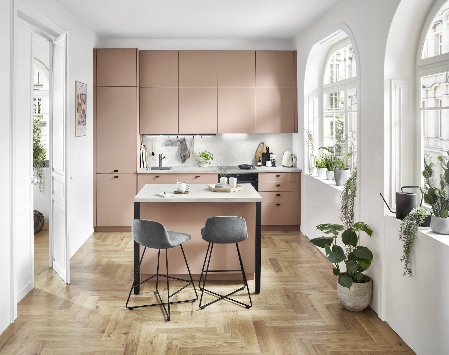 Nobilia Blush Matt Kitchen | Lead Wolf, Gotham