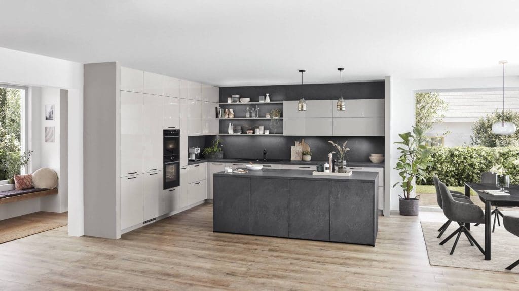 Grey Kitchens Manchester | Portfolio Kitchens, Swinton